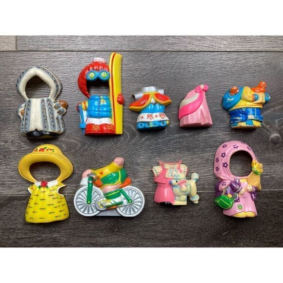 Vintage knickerbocker dolly pops pink doll house/dolls/accessories - Picture 9 of 9